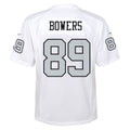 Kieara LV.Raiders #89 Brock Bowers Player White Alternate Game Stitched Jerseys