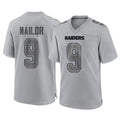Kieara LV.Raiders #9 Jalen Nailor Player Gray Atmosphere Fashion Limited Game Stitched Jerseys
