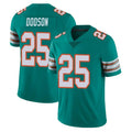 Kieara M.Dolphins #25 Tyrel Dodson Player Aqua Limited Alternate Vapor Untouchable Home Game Stitched Jerseys