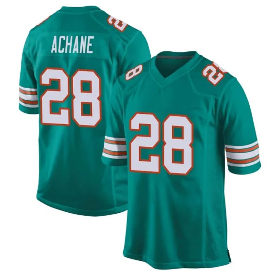 Kieara M.Dolphins #28 De??£¤Von Achane Player Green Alternate Game Stitched Jerseys