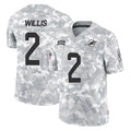 Kieara M.Dolphins #2 Malik Willis Player Arctic Camo Salute To Service Limited Game Stitched Jerseys