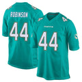 Kieara M.Dolphins #44 Chop Robinson Player Aqua Team Color Home Game Stitched Jerseys