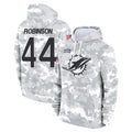 Kieara M.Dolphins #44 Chop Robinson Player Arctic Camo Salute to Service Hoodies Limited Game Stitched Jerseys