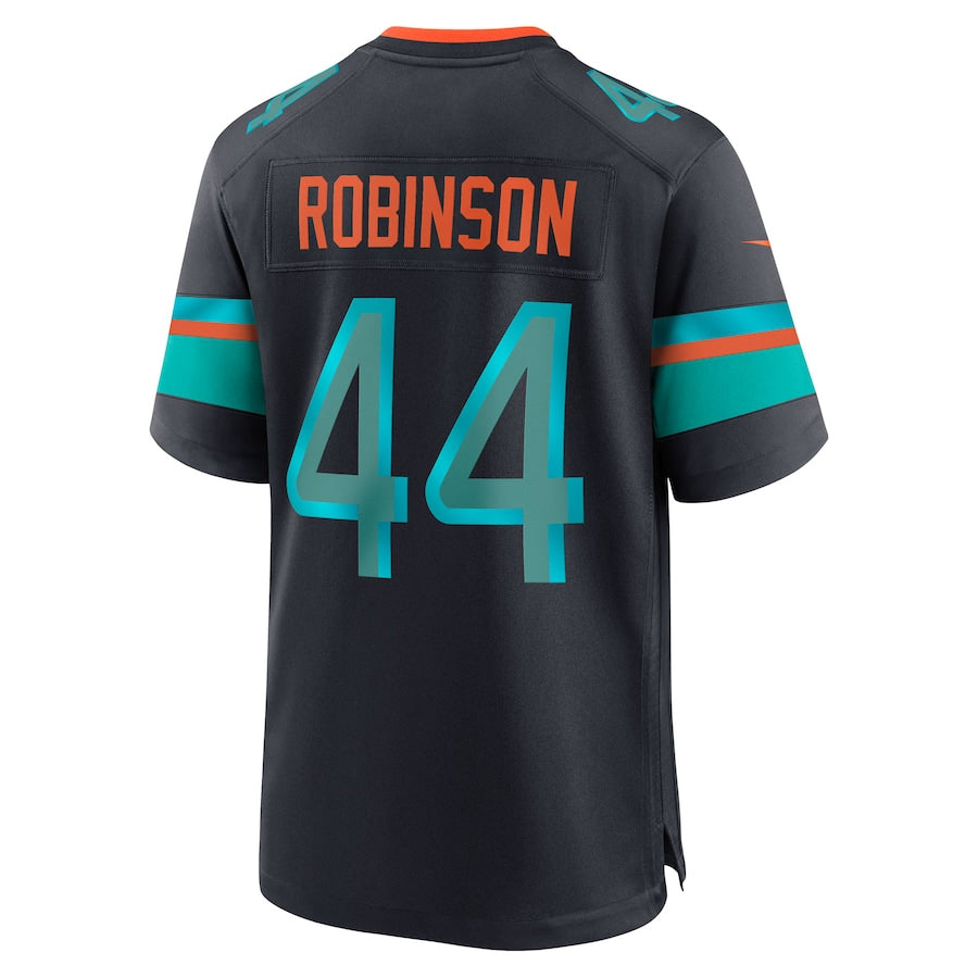 Kieara M.Dolphins #44 Chop Robinson Player Pitch Blue Rivalries Collection Game Stitched Jerseys