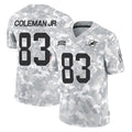 Kieara M.Dolphins #83 Kevin Coleman Jr. Player Arctic Camo Salute To Service Limited Game Stitched Jerseys