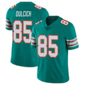 Kieara M.Dolphins #85 Greg Dulcich Player Aqua Limited Alternate Vapor Untouchable Home Game Stitched Jerseys