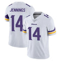 Kieara MN.Vikings #14 Jauan Jennings Player White Limited Vapor Untouchable Home Game Stitched Jerseys