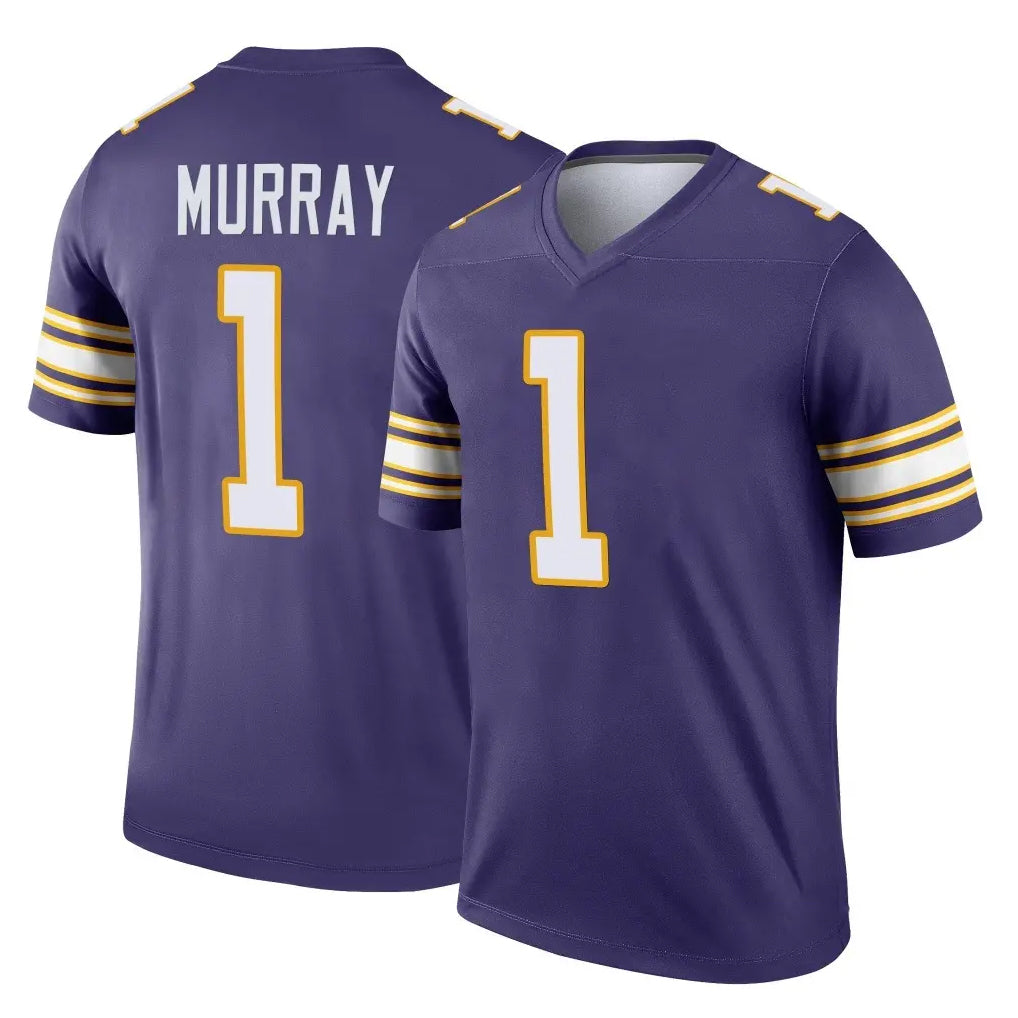 Kieara MN.Vikings #1 Kyler Murray Player Purple Limited Classic Home Game Stitched Jerseys