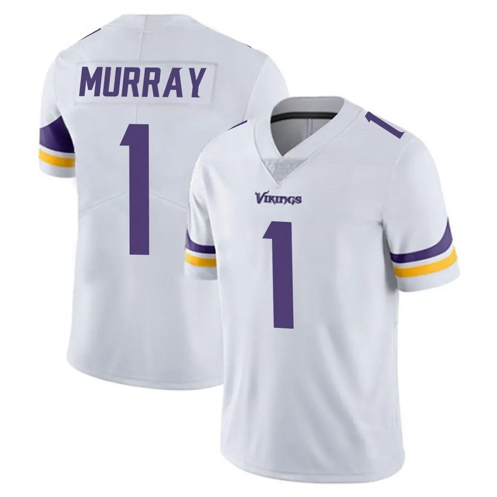 Kieara MN.Vikings #1 Kyler Murray Player White Limited Vapor Untouchable Home Game Stitched Jerseys