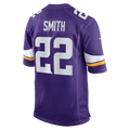 Kieara MN.Vikings #22 Harrison Smith Purple Game Stitched Jerseys