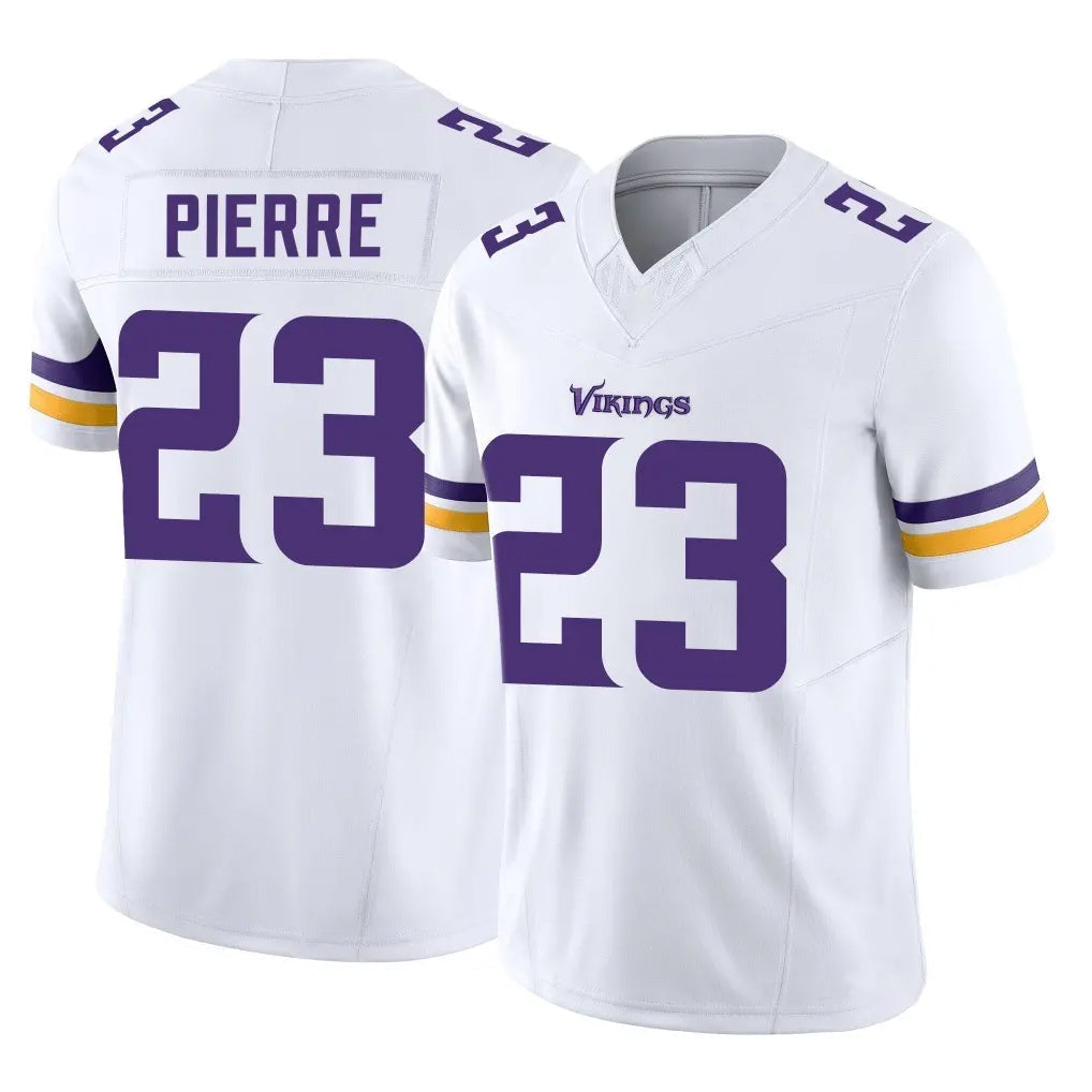 Kieara MN.Vikings #23 James Pierre Player White Limited Vapor F.U.S.E. Home Game Stitched Jerseys