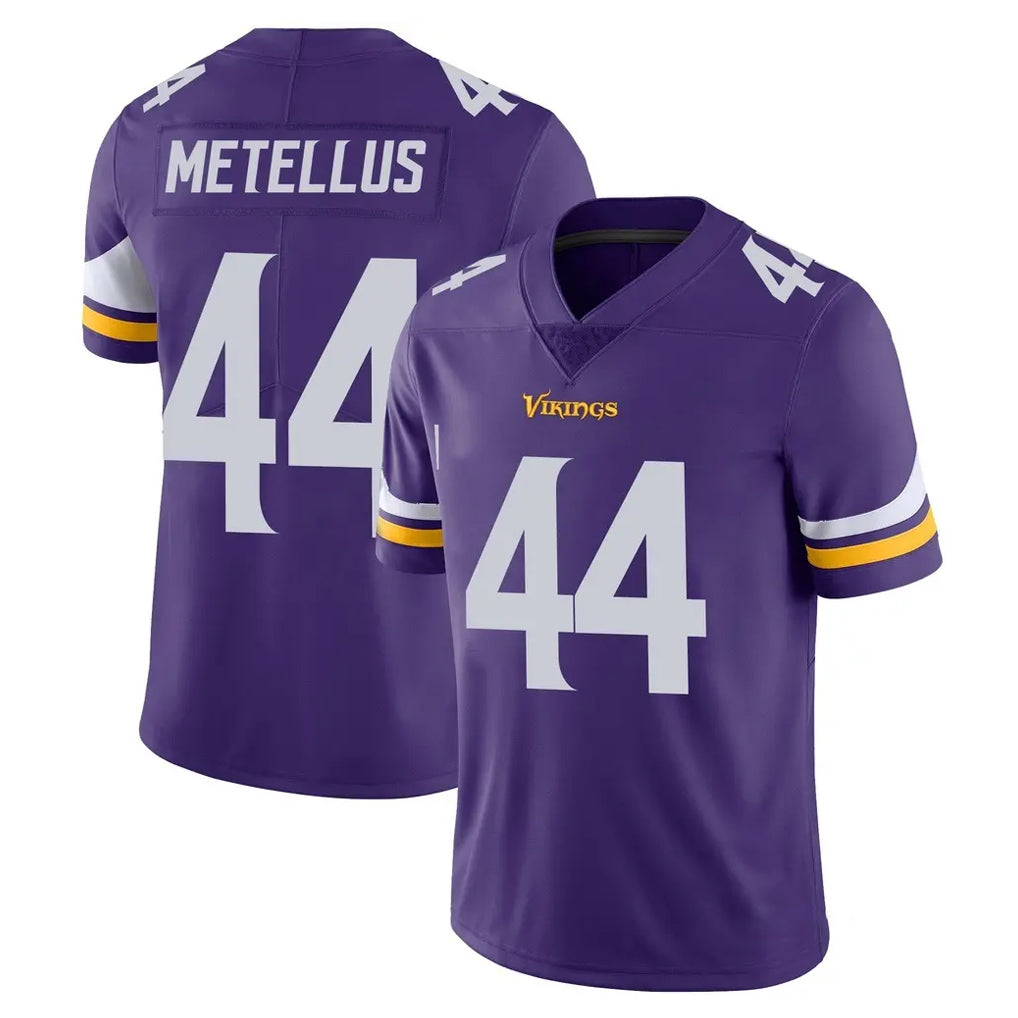 Kieara MN.Vikings #44 Josh Metellus Player Purple Limited Vapor Untouchable Home Game Stitched Jerseys