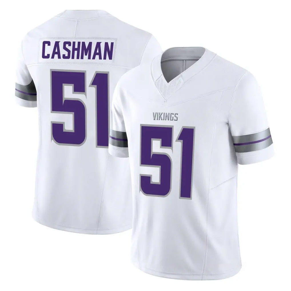 Kieara MN.Vikings #51 Blake Cashman Player White Limited Alternate Vapor F.U.S.E. Home Game Stitched Jerseys