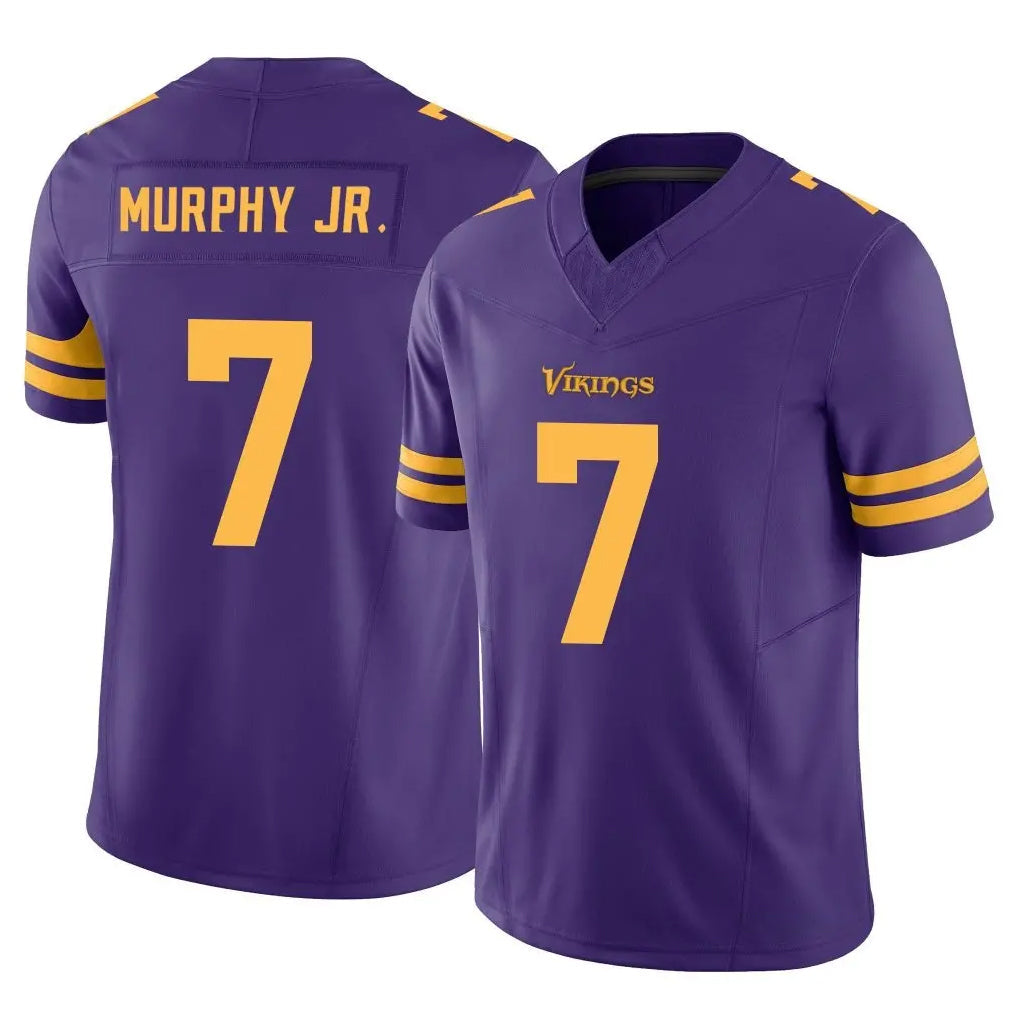 Kieara MN.Vikings #7 Byron Murphy Jr. Player Purple Limited Alternate Vapor F.U.S.E. Home Game Stitched Jerseys