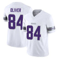 Kieara MN.Vikings #84 Josh Oliver Player White Limited Alternate Vapor F.U.S.E. Home Game Stitched Jerseys