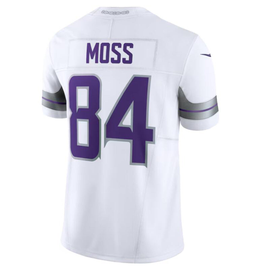 Kieara MN.Vikings #84 Randy Moss White Alternate Retired Player Game Stitched Jerseys