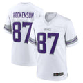 Kieara MN.Vikings #87 T.J. Hockenson White Alternate Game Player American Stitched Jerseys