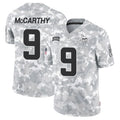 Kieara MN.Vikings #9 J.J. McCarthy Player Arctic Camo Salute to Service Limited Stitched Jerseys