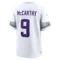 Kieara MN.Vikings #9 J.J. McCarthy Player White Alternate Game Stitched Jerseys
