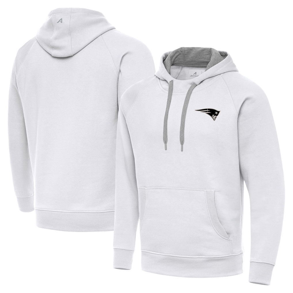 Kieara NE.Patriots White Pullover Hoodies Limited Blank Player Stitched Jerseys