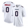 Kieara NE.Patriots #0 Christian Gonzalez Player White Fashion Limited Home Game Stitched Jerseys