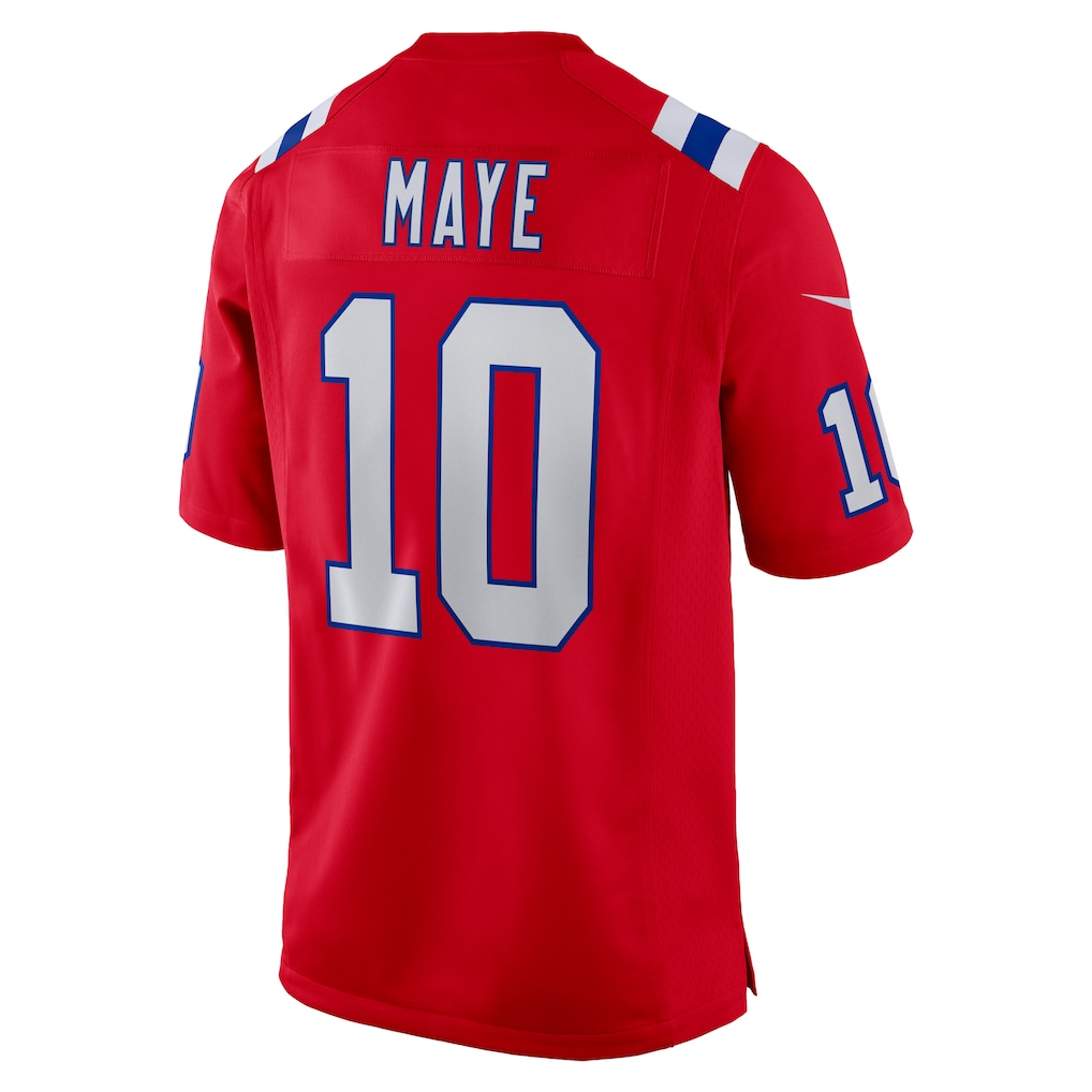 Kieara NE.Patriots #10 Drake Maye Red Player Game Stitched Jerseys