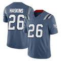 Kieara NE.Patriots #26 Hassan Haskins Player Blue Limited Rivalries Collection Home Game Stitched Jerseys