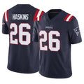 Kieara NE.Patriots #26 Hassan Haskins Player Navy Limited Vapor F.U.S.E. Home Game Stitched Jerseys