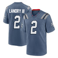Kieara NE.Patriots #2 Harold Landry III Player Blue Rivalries Collection Home Game Stitched Jerseys
