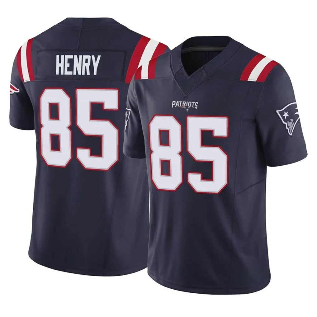 Kieara NE.Patriots #85 Hunter Henry Player Navy Limited Vapor F.U.S.E. Home Game Stitched Jerseys