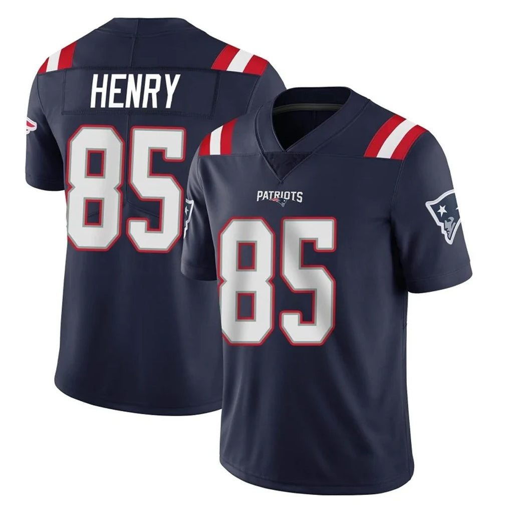 Kieara NE.Patriots #85 Hunter Henry Player Navy Vapor Untouchable Home Game Stitched Jerseys