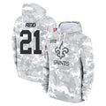 Kieara NO.Saints #21 Justin Reid Player Arctic Camo Salute to Service Pullover Hoodies Limited Game Stitched Jerseys