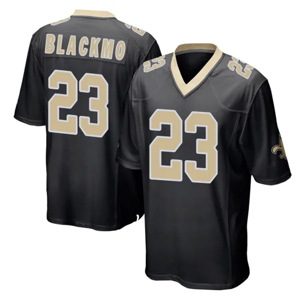 Kieara NO.Saints #23 Julian Blackmon Player Black Home Game Stitched Jerseys