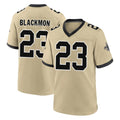 Kieara NO.Saints #23 Julian Blackmon Player Gold Home Game Stitched Jerseys