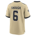 Kieara NO.Saints #6 Tyler Shough Gold Alternate Game Player Stitched Jerseys