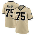 Kieara NO.Saints #75 Taliese Fuaga Player Gold Home Game Stitched Jerseys