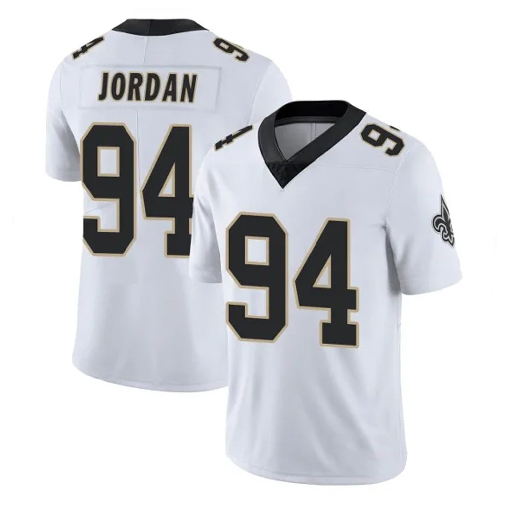 Kieara NO.Saints #94 Cameron Jordan Player White Limited Vapor Untouchable Home Game Stitched Jerseys