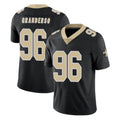 Kieara NO.Saints #96 Carl Granderson Player Black Limited Vapor Untouchable Home Game Stitched Jerseys