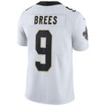 Kieara NO.Saints #9 Drew Brees White Vapor Untouchable Limited Player Stitched Jerseys