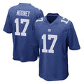 Kieara NY.Giants #17 Darnell Mooney Player Royal Home Game Stitched Jerseys