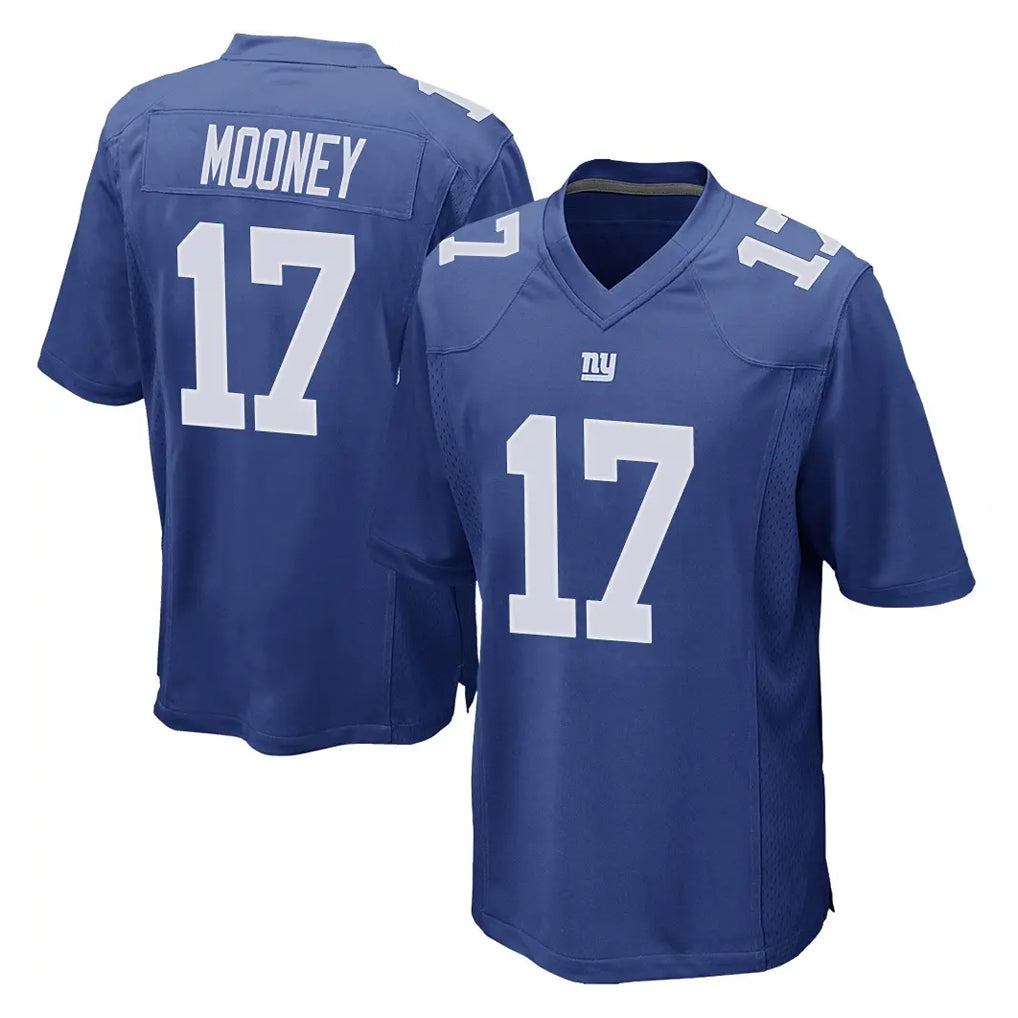 Kieara NY.Giants #17 Darnell Mooney Player Royal Home Game Stitched Jerseys
