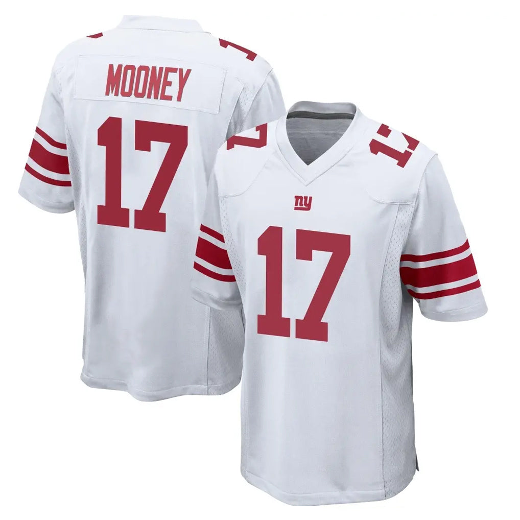 Kieara NY.Giants #17 Darnell Mooney Player White Home Game Stitched Jerseys
