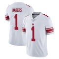 Kieara NY.Giants #1 Malik Nabers Player White Limited Vapor Untouchable Home Game Stitched Jerseys