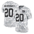 Kieara NY.Giants #20 Greg Newsome II Player Arctic Camo Salute To Service Limited Game Stitched Jerseys