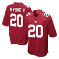 Kieara NY.Giants #20 Greg Newsome II Player Red Home Game Stitched Jerseys