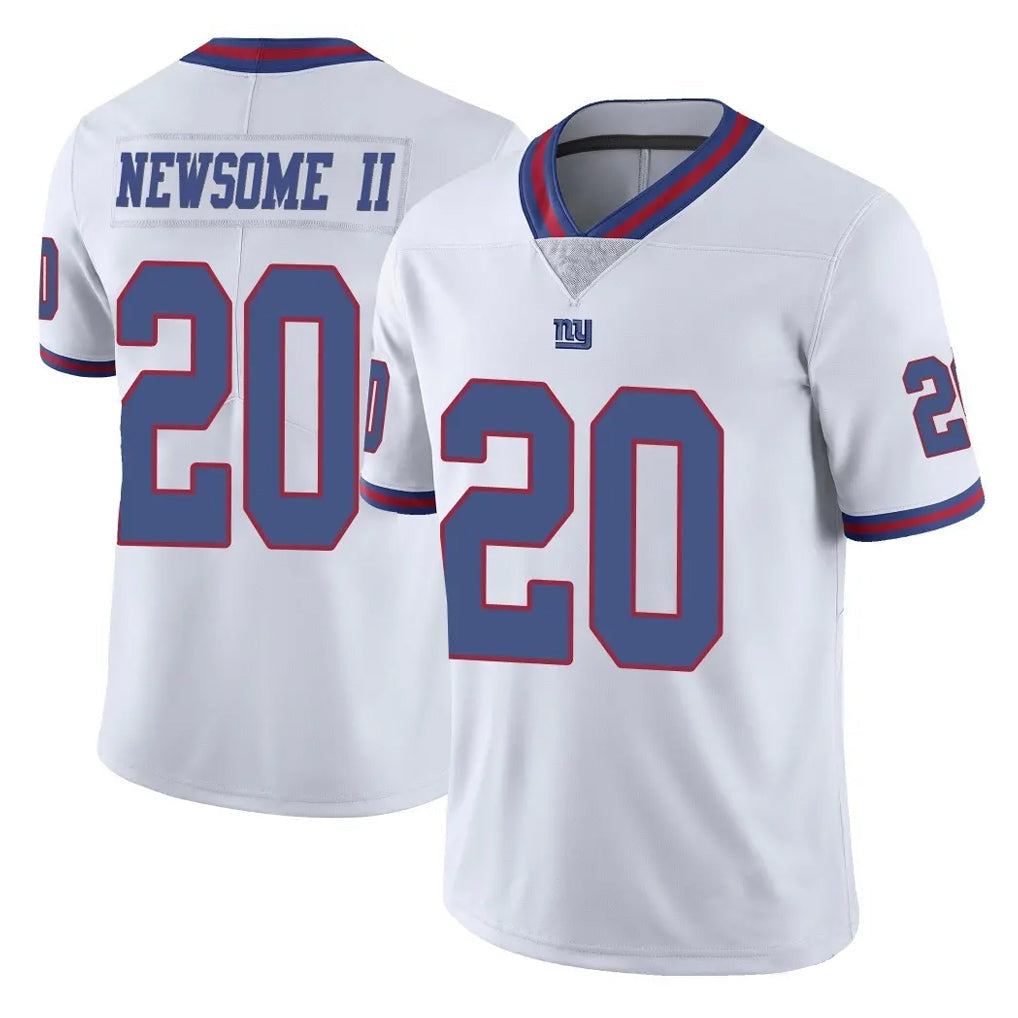 Kieara NY.Giants #20 Greg Newsome II Player White Color Rush Home Game Stitched Jerseys