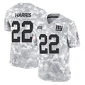 Kieara NY.Giants #22 Najee Harris Player Arctic Camo Salute To Service Limited Game Stitched Jerseys