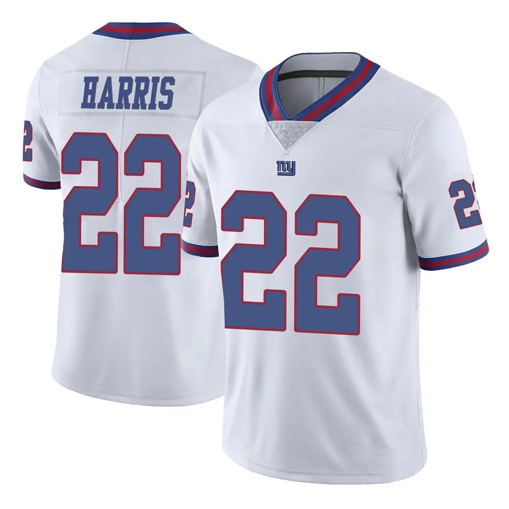 Kieara NY.Giants #22 Najee Harris Player White Color Rush Home Game Stitched Jerseys