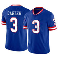 Kieara NY.Giants #3 Abdul Carter Player Royal Classic Vapor Home Game Stitched Jerseys