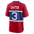Kieara NY.Giants #3 Abdul Carter Red Alternate Game Stitched Jerseys